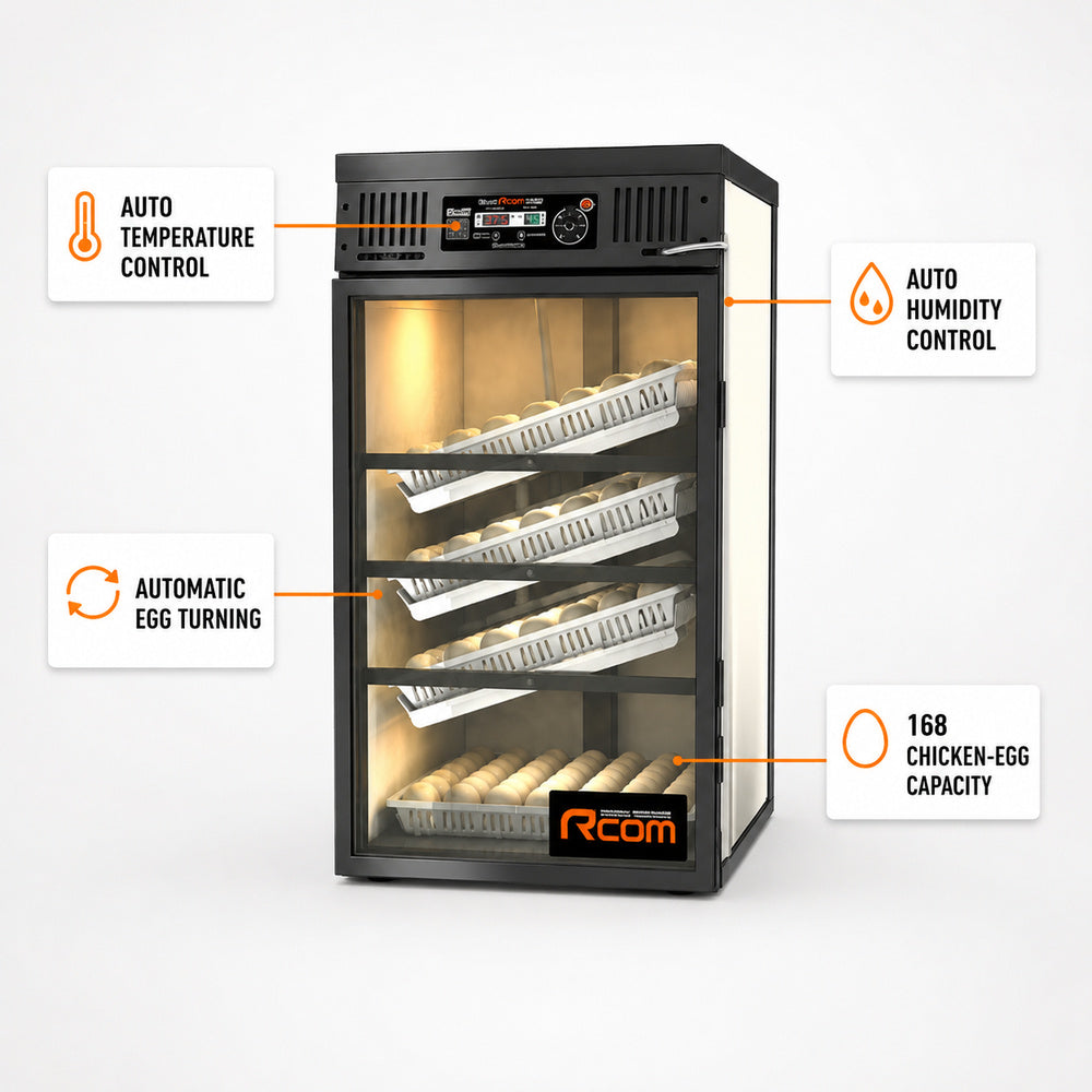 Rcom Maru 190 Deluxe Max Incubator (MX-190CD)
