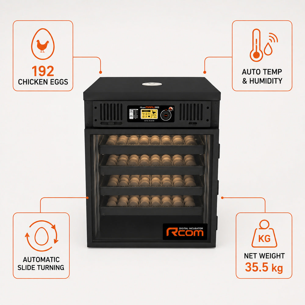 Rcom MARU Incubator Deluxe Pro, PX-200SD (Made in Korea)