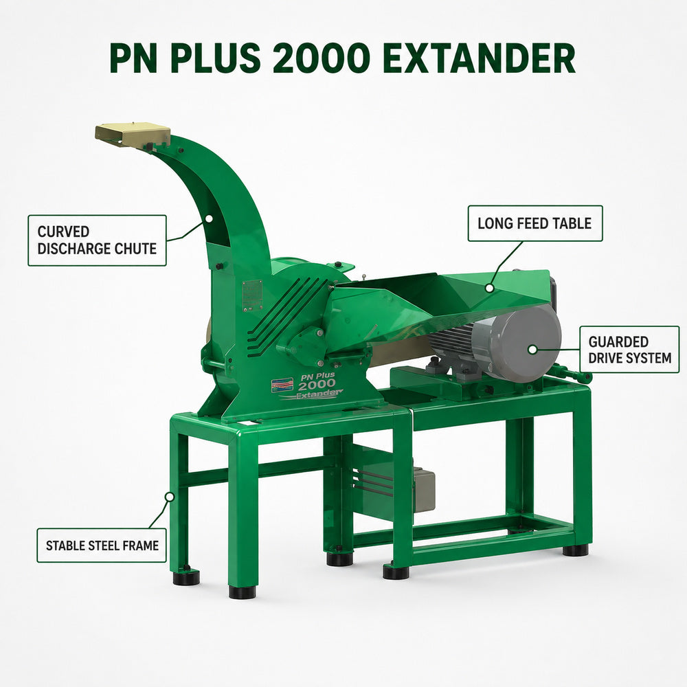 Nogueira Choppers PN Plus 2000 Extander (Production 500/2500 kg/h)
