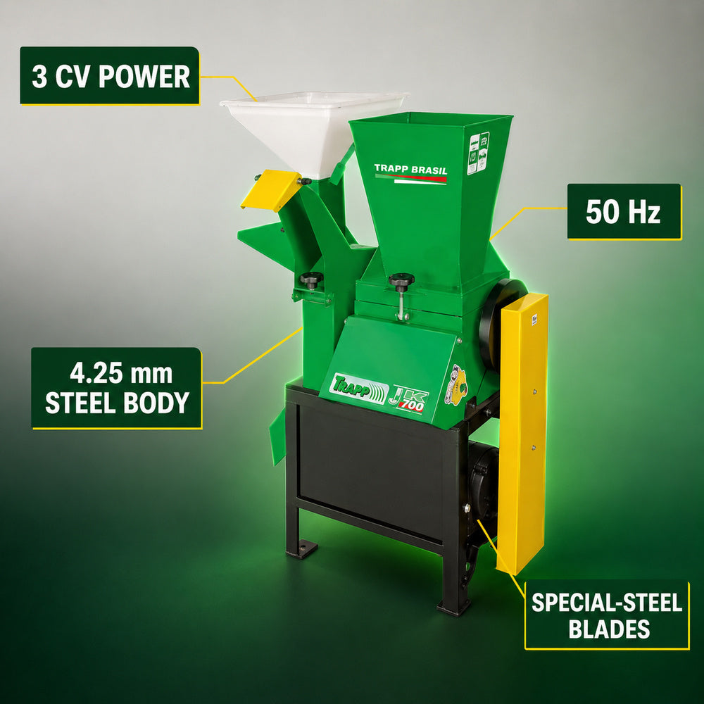 Trapp Brazil Multipurpose Foliage Shredder 3cv 50HZ (JK-700)