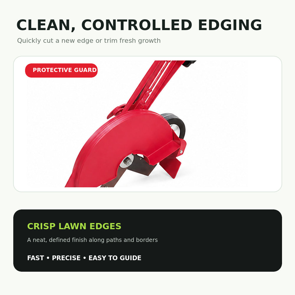 Atom STD 4 Stroke Edger with 25cc Honda Engine