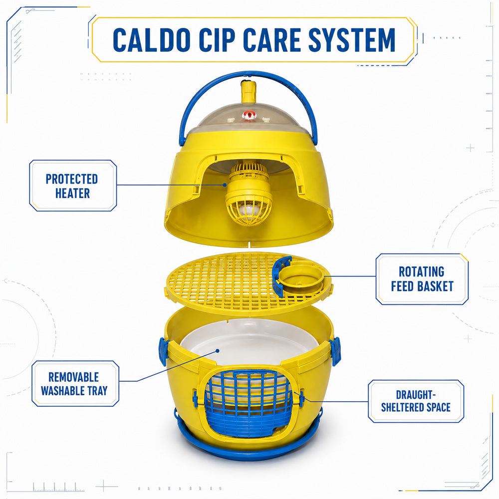 Novital Chicks Brooder CALDO CIP (Made In Italy)