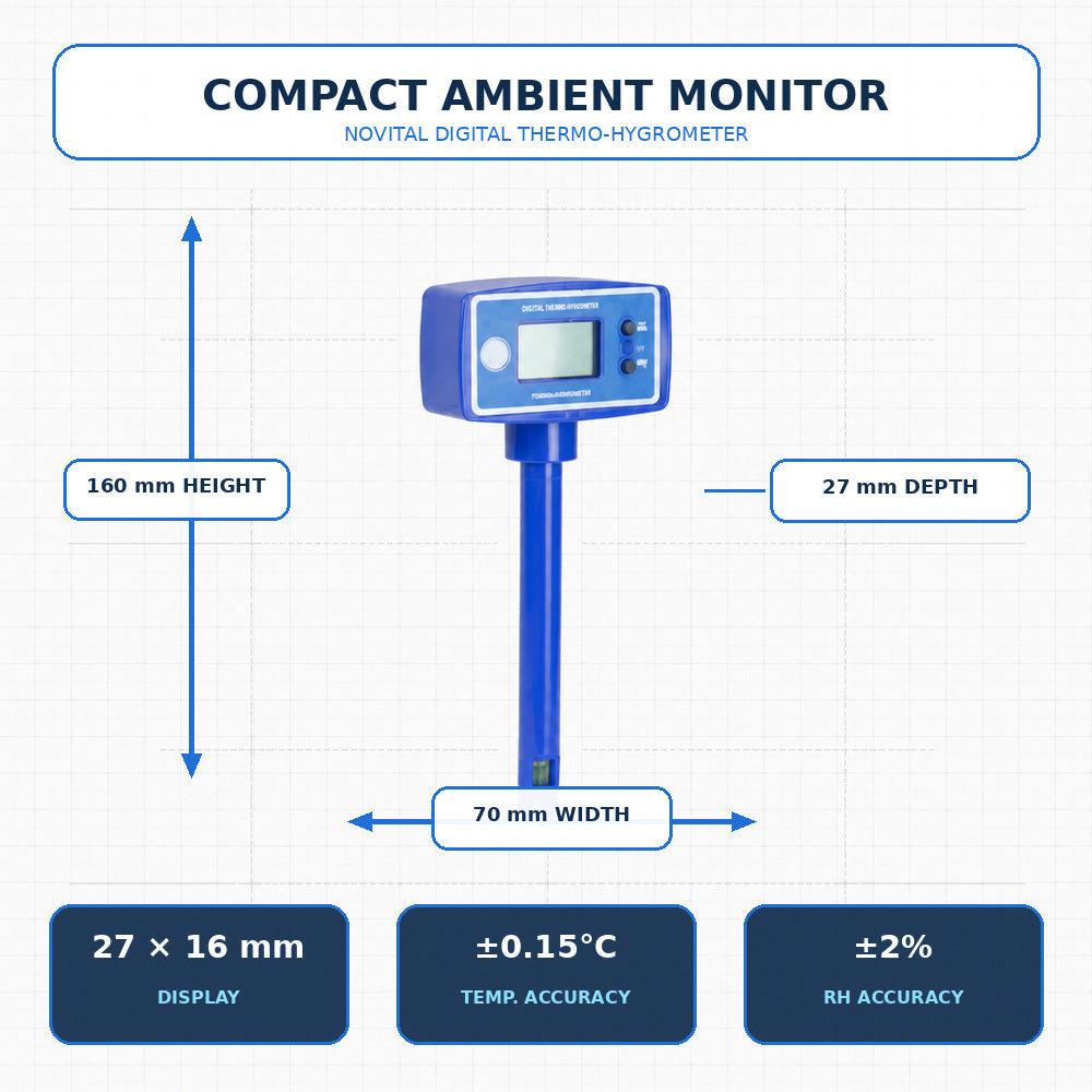 Novital Digital Thermo Hygrometer