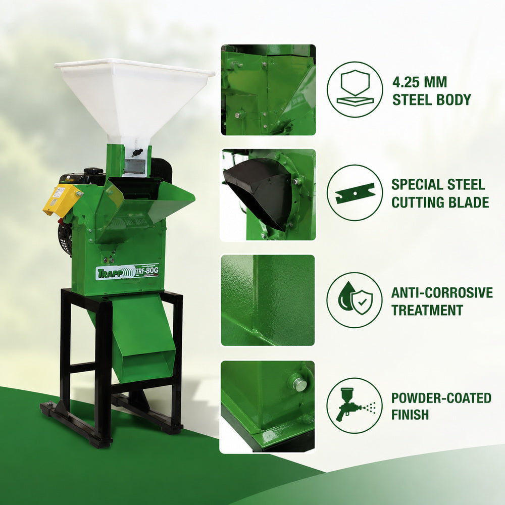 Trapp Brazil Foliage Shredder 4HP Lifan Engine (TRF-80G)