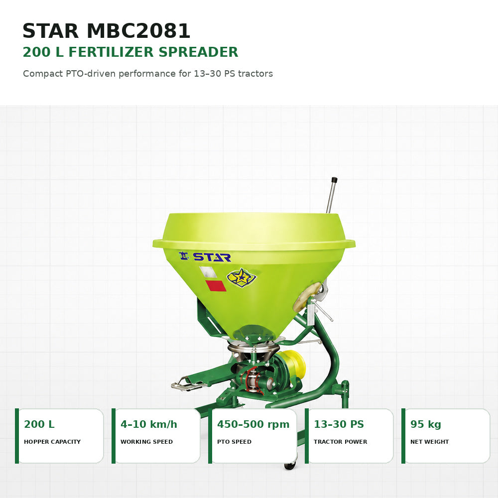 Star Fertilizer Spreader (MBC2081)