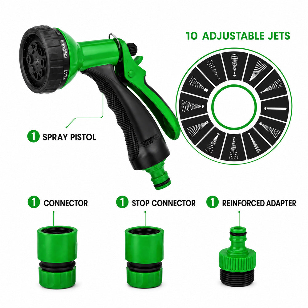 Trapp Brazil Garden Hand Sprayer, Spray Gun Hose Set for Gardening and Irrigation -DY 2034