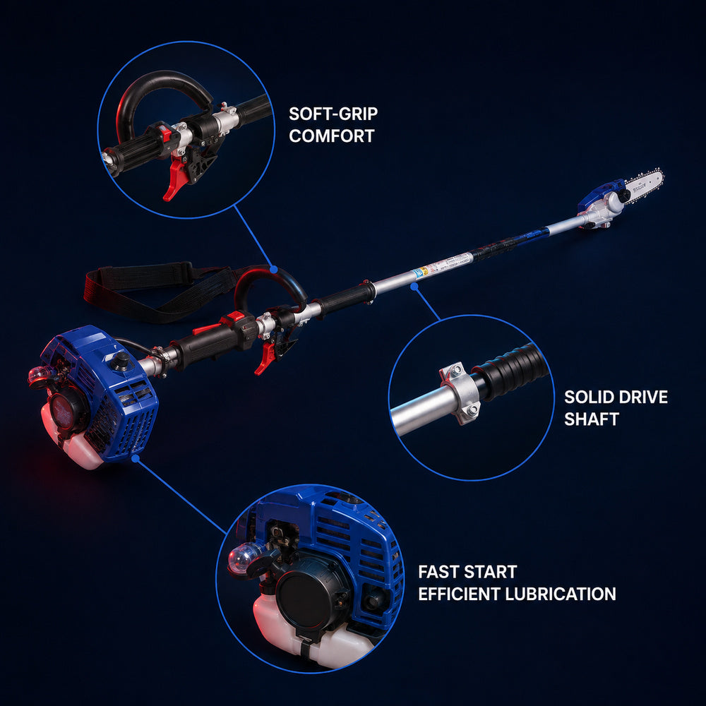 Zomax Pole Chainsaw Shaft Length 1680mm (ZMP2600)