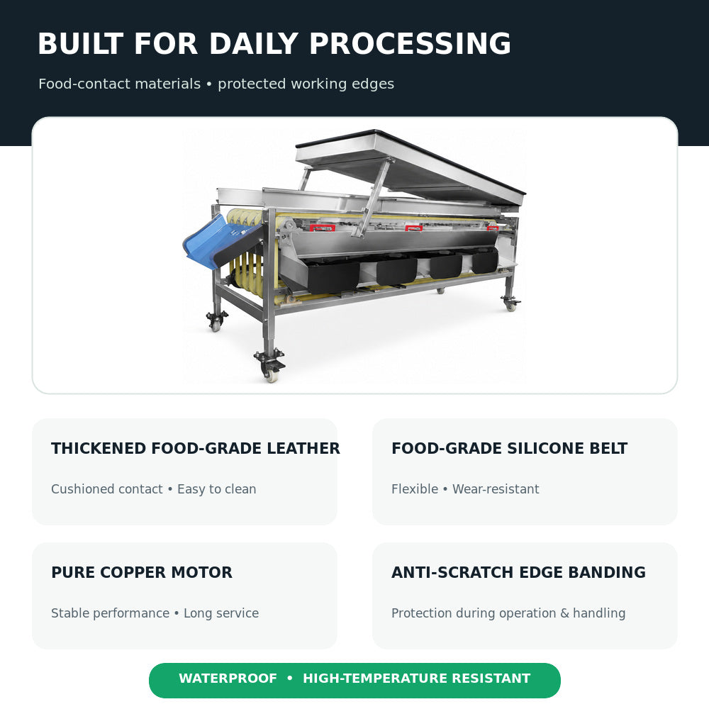 Dates / Fruits Sorting Machine (5 Level)