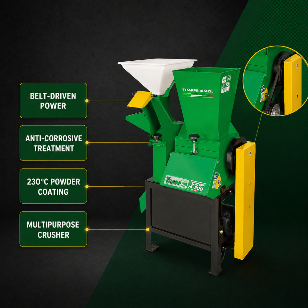 Trapp Brazil Multipurpose Foliage Shredder 3cv 50HZ (JK-700)