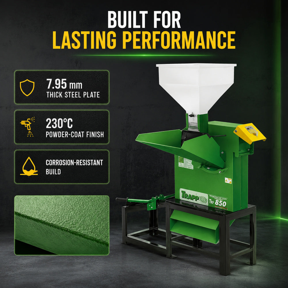 Trapp Foliage Shredder TRF-850 Motor 12.5CV 50Hz 220V-380V