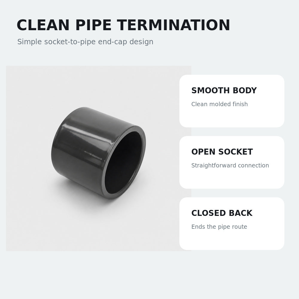 11/2" End Cap