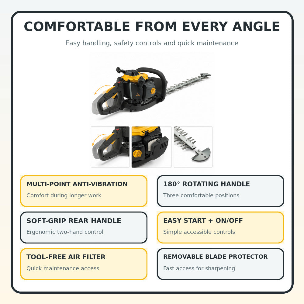 Stiga Petrol hedge trimmer HT 525