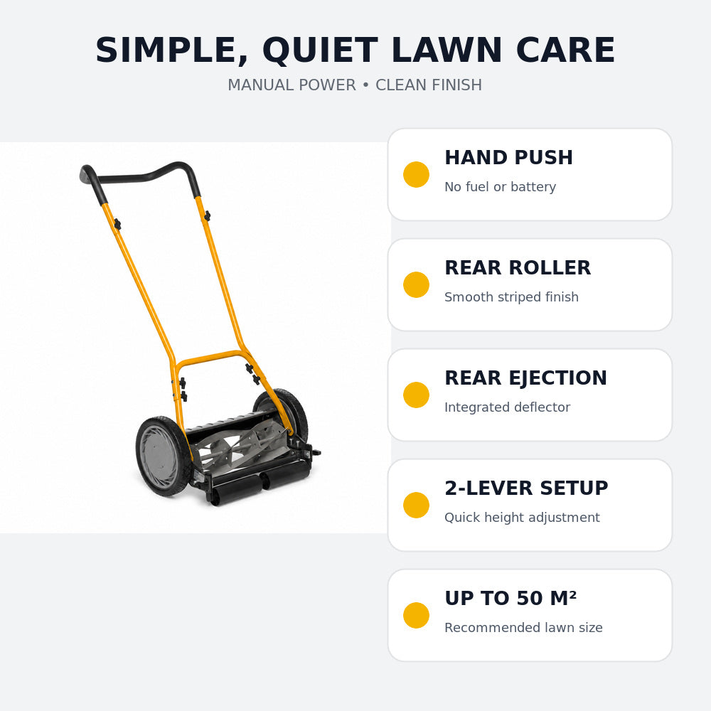 Stiga Push Cylinder Mower SCM-240-R, 40cm Cu