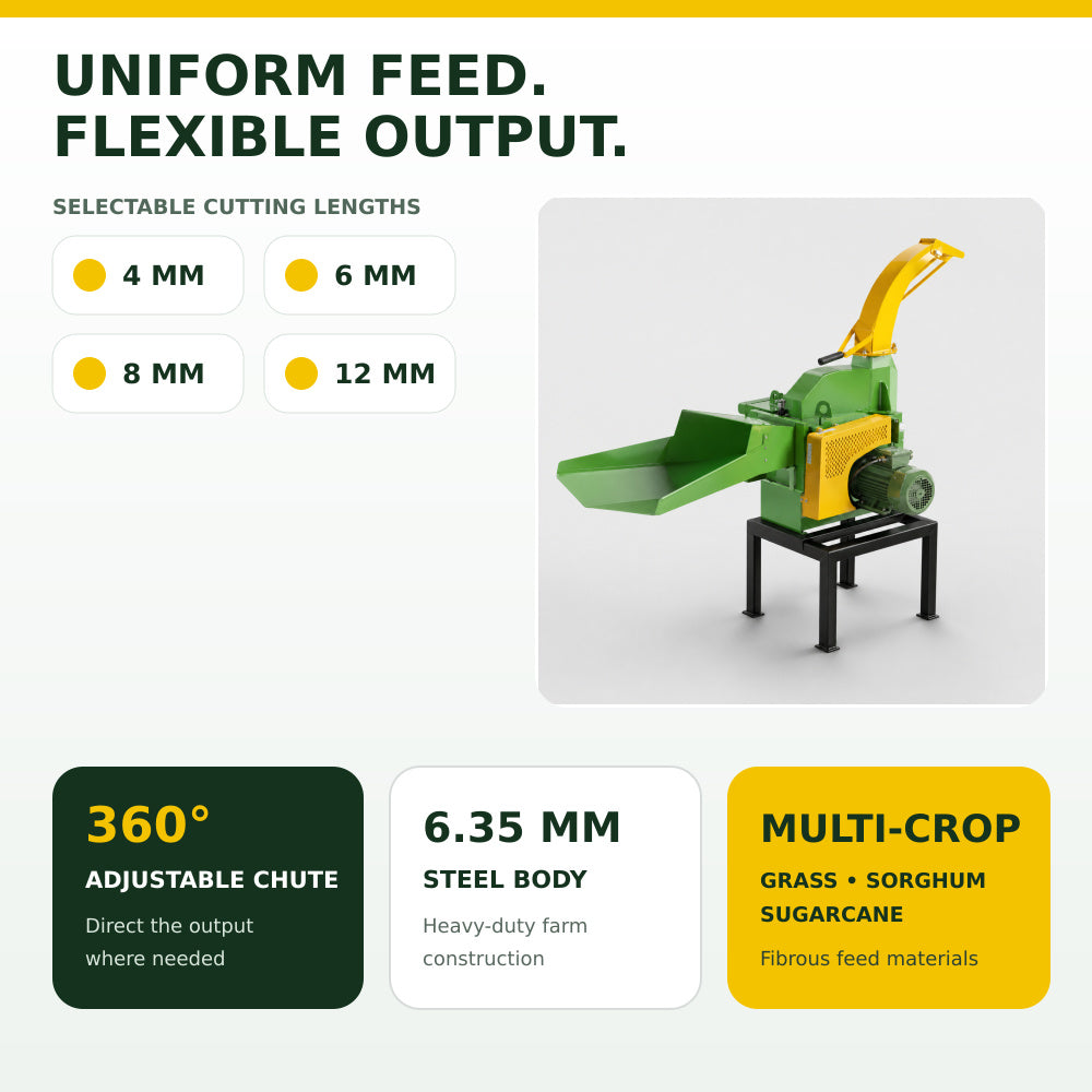 Trapp Animal Ration Shredder ES-650, 7.5HP, Single Phase