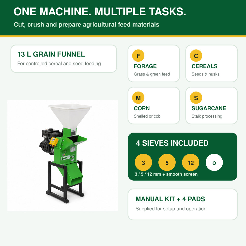 Trapp-Foliage Shredder TRF-80G 3.5HP B&S