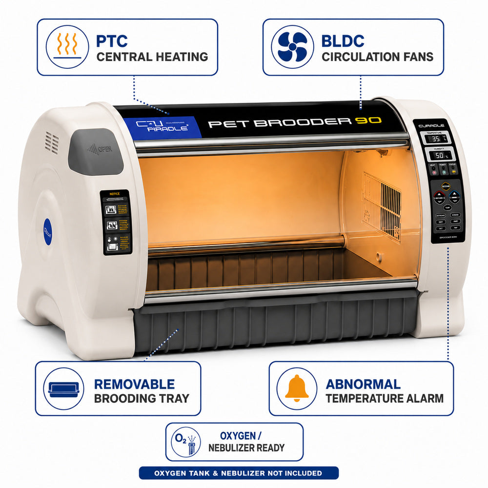 RCOM CURADLE Large PET Brooder Nursery MX-B90 N, Made in Korea (Your Local UAE Distributor)
