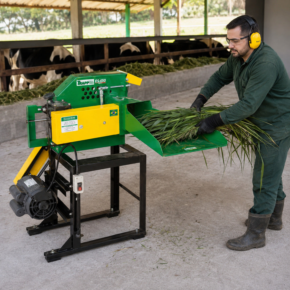 Trapp Brazil Animal Ration Shredder ES-450, 3CV/50HZ-220/440V Single Phase