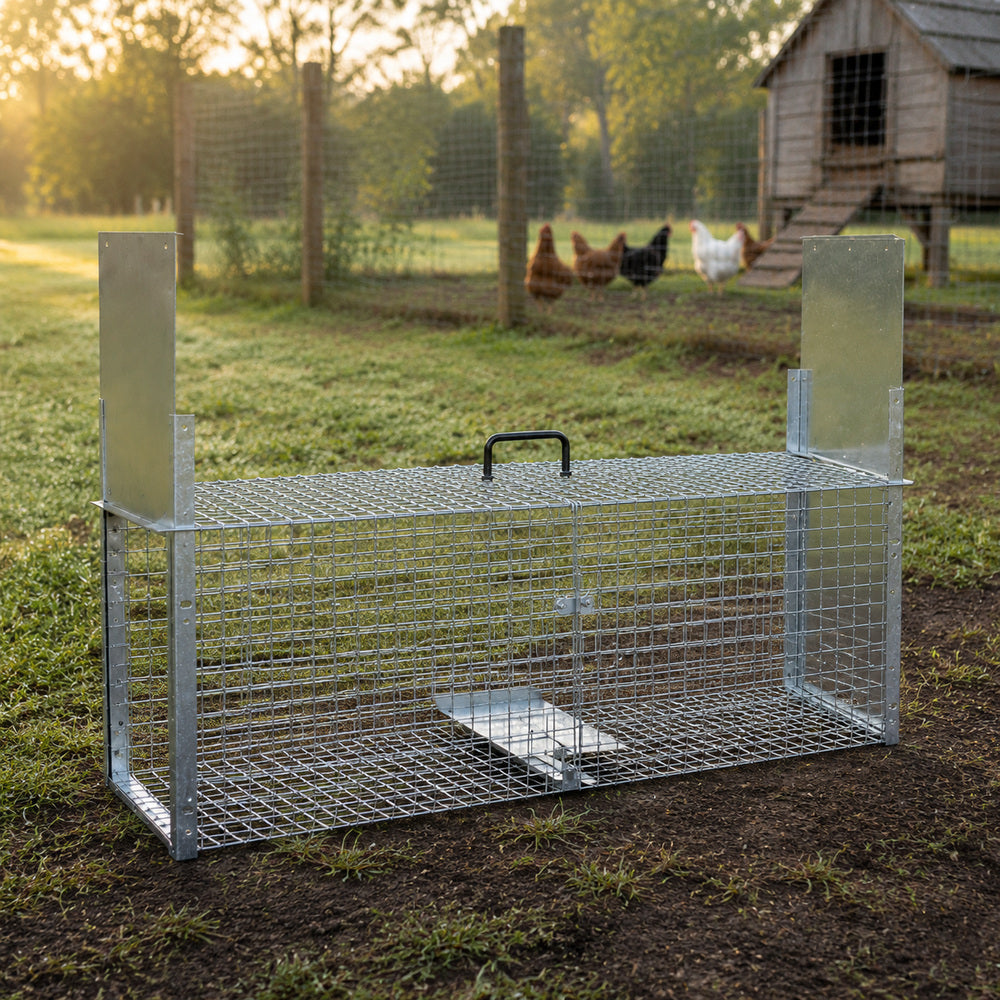 Novital Trapper Predator 106x33x37h, 2 Entrance (Made in Italy)