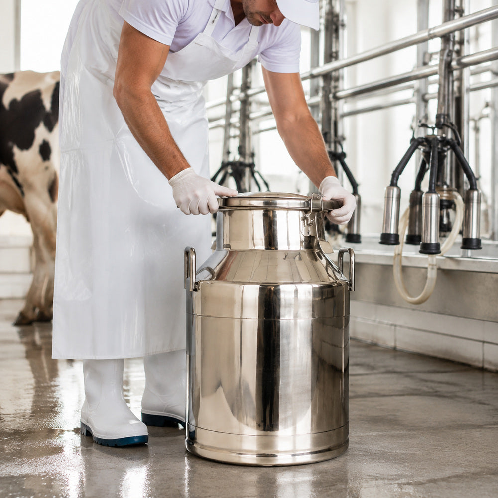 Stainless Steel Milk Container (25 Liter Capacity)