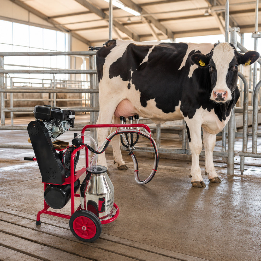 Melasty Single Milking Machine for Cow 220V (Made in Turkey)