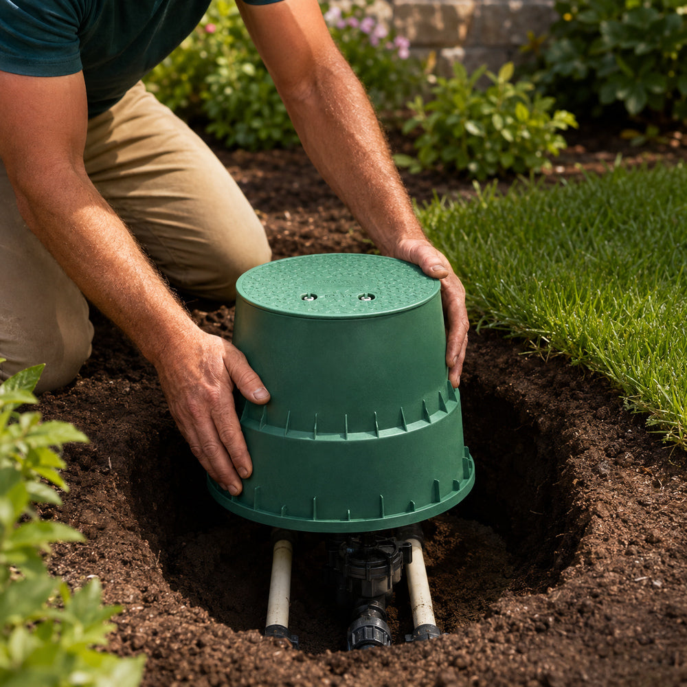 Rain 10" Circular Valve Box