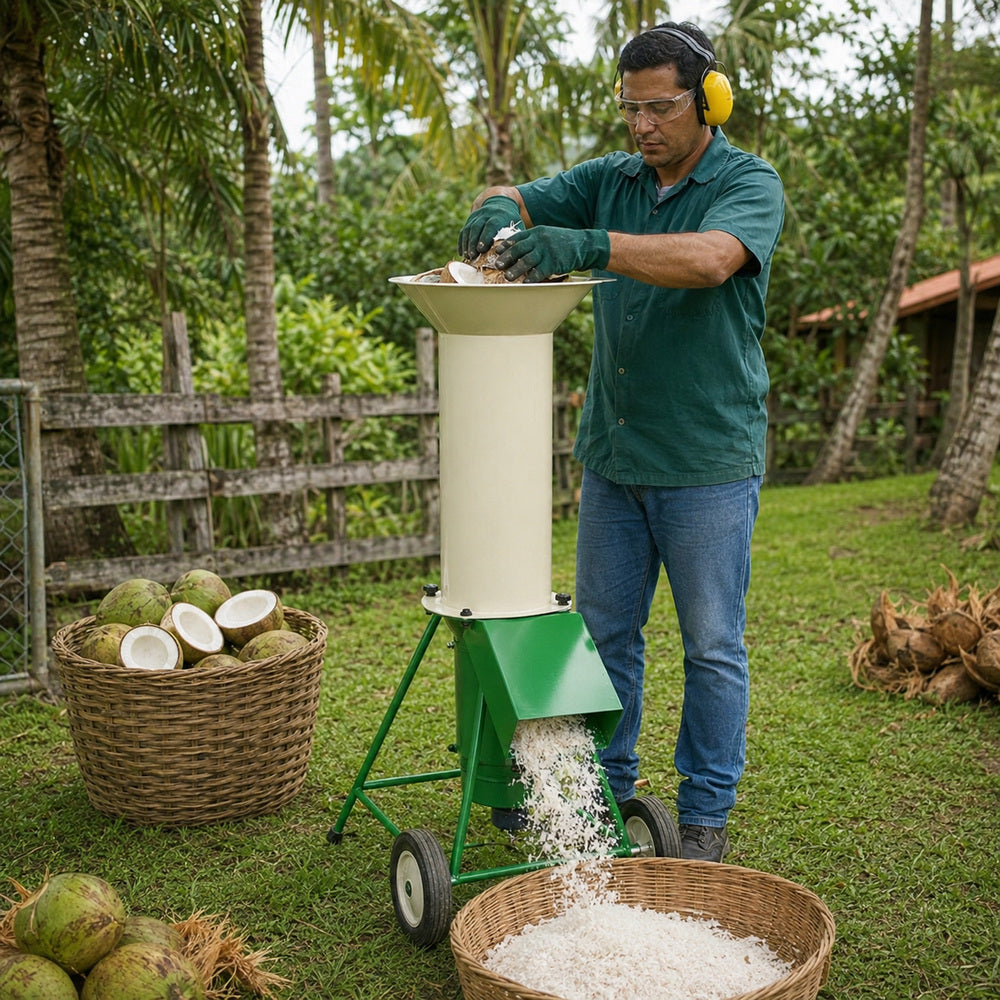 Trapp Brazil Coconut Shredder, 5HP, 60Hz Frequency (TRC-40)