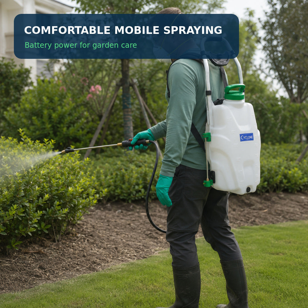 Cyclone 35 Liter Backpack Sprayer (Battery Operated)