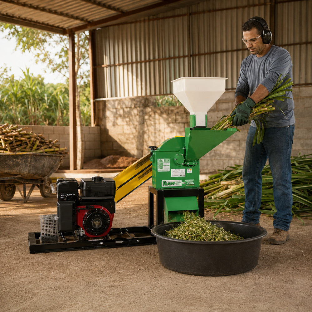 Trapp-Gasoline Foliage Shredder TRF-700G 13.5HP, B&S