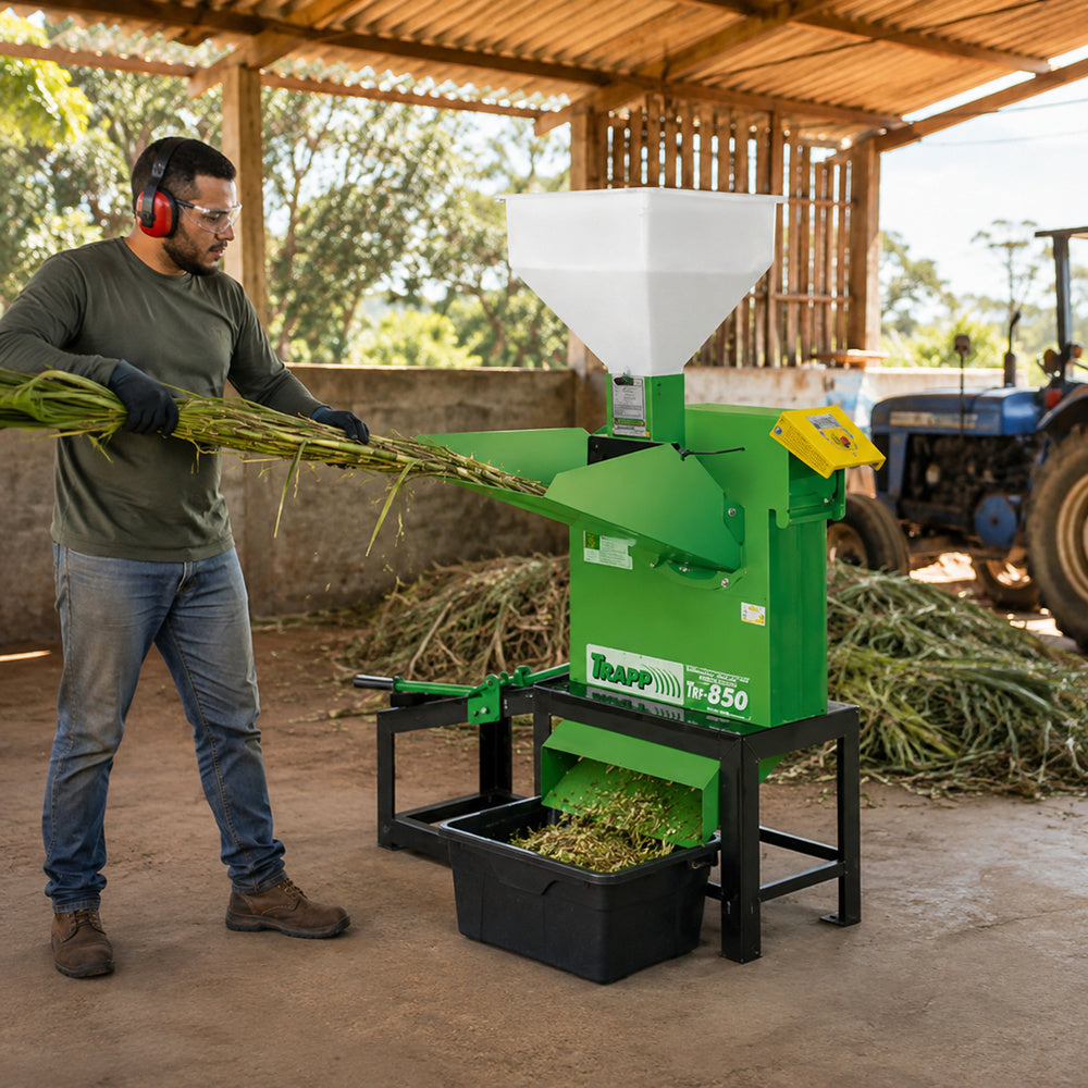 Trapp Foliage Shredder TRF-850 Motor 12.5CV 50Hz 220V-380V