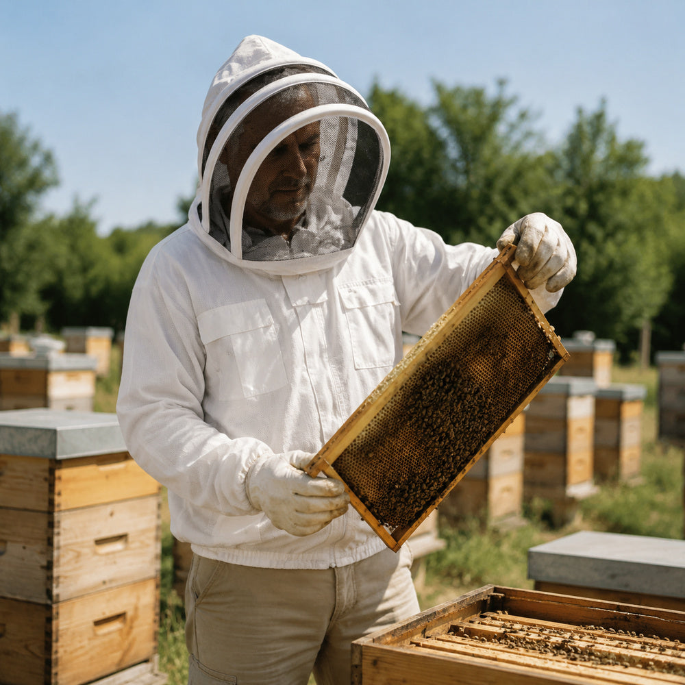 Beehive Three Layer Ventilated Beekeeping Jacket