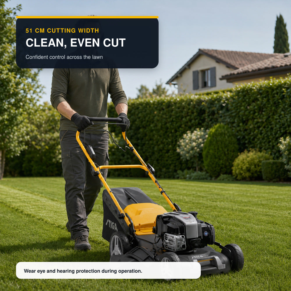 Stiga Lawn Mower Combi 53 SEQ, 51cm Cutting B