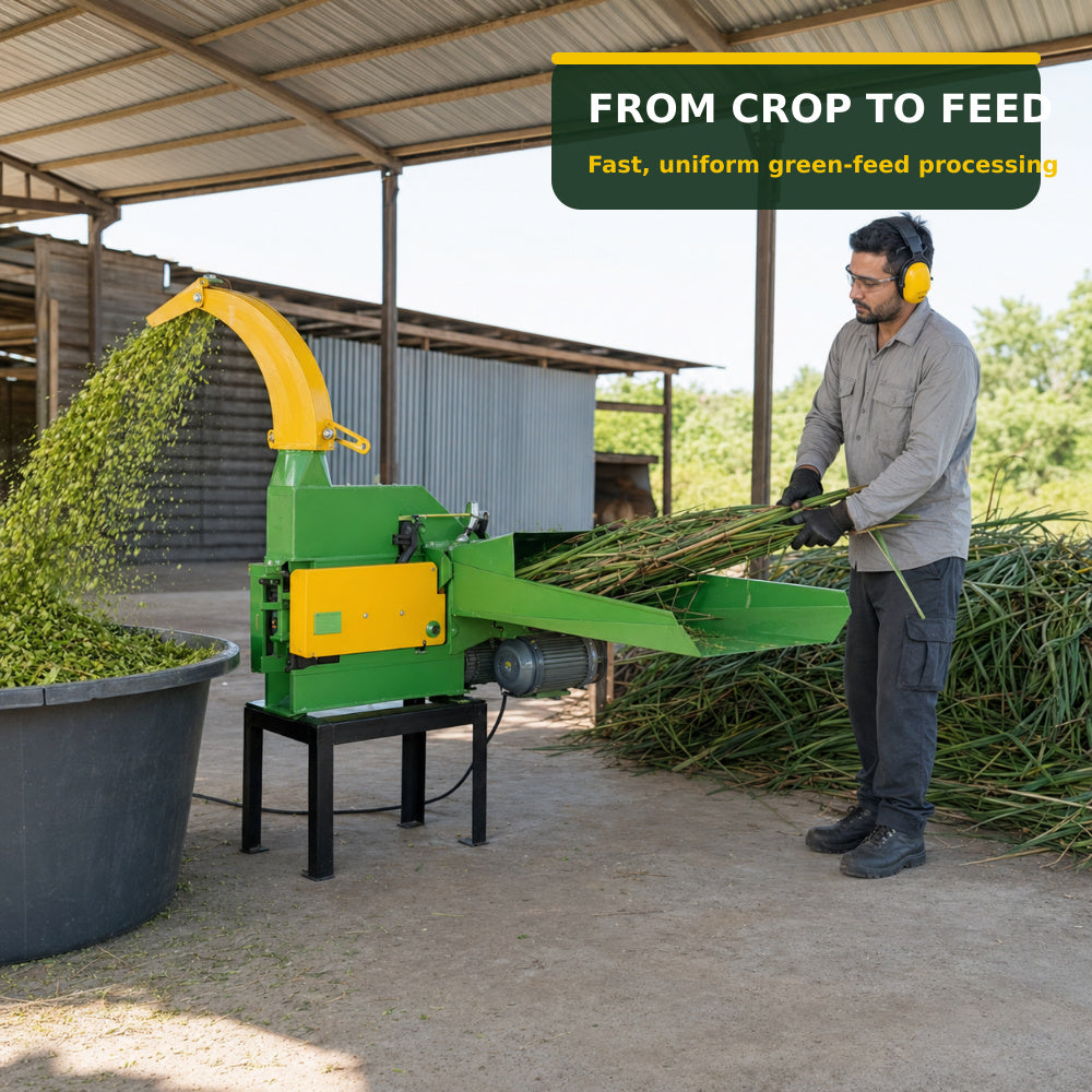 Trapp Animal Ration Shredder ES-650, 7.5HP, Single Phase