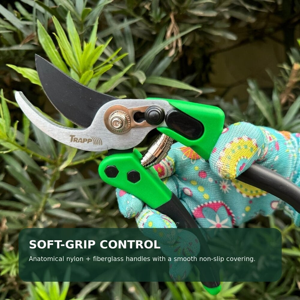 Trapp Brazil Garden Pruning Shears with Comfortable Handle (TS-3144)