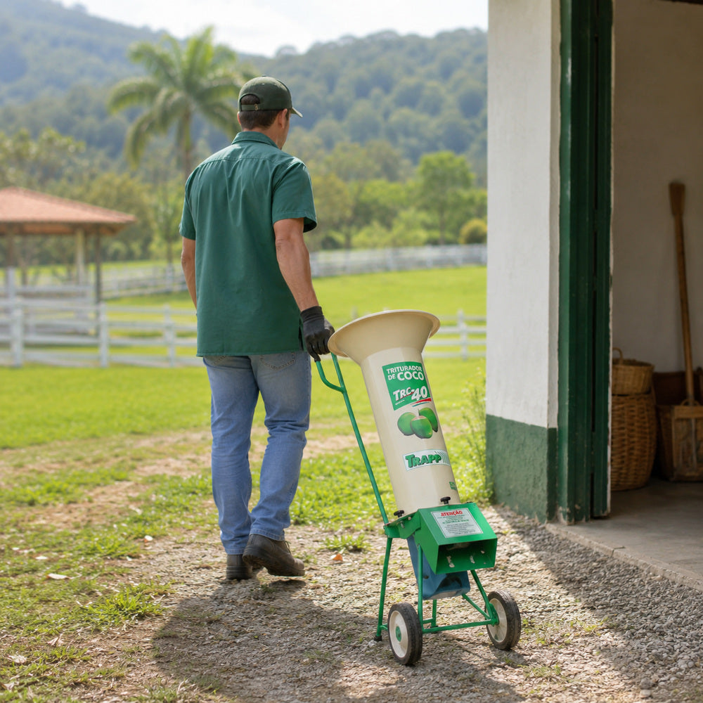 Trapp Brazil Coconut Shredder, 5HP, 60Hz Frequency (TRC-40)
