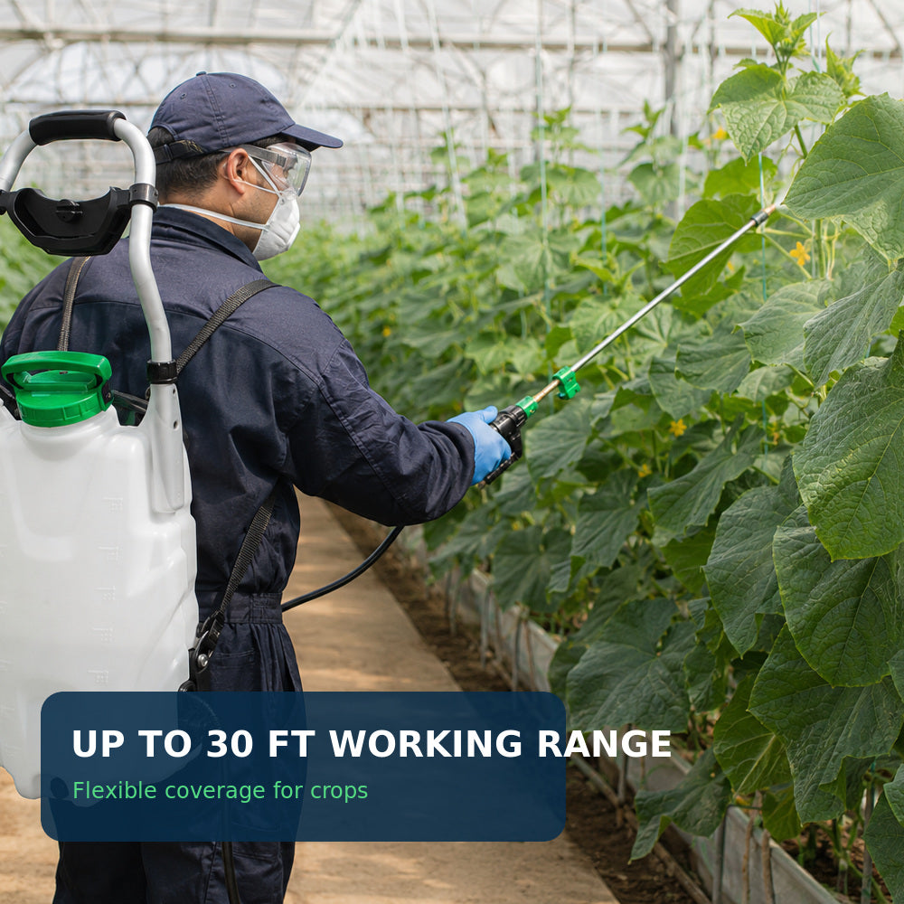 Cyclone 35 Liter Backpack Sprayer (Battery Operated)