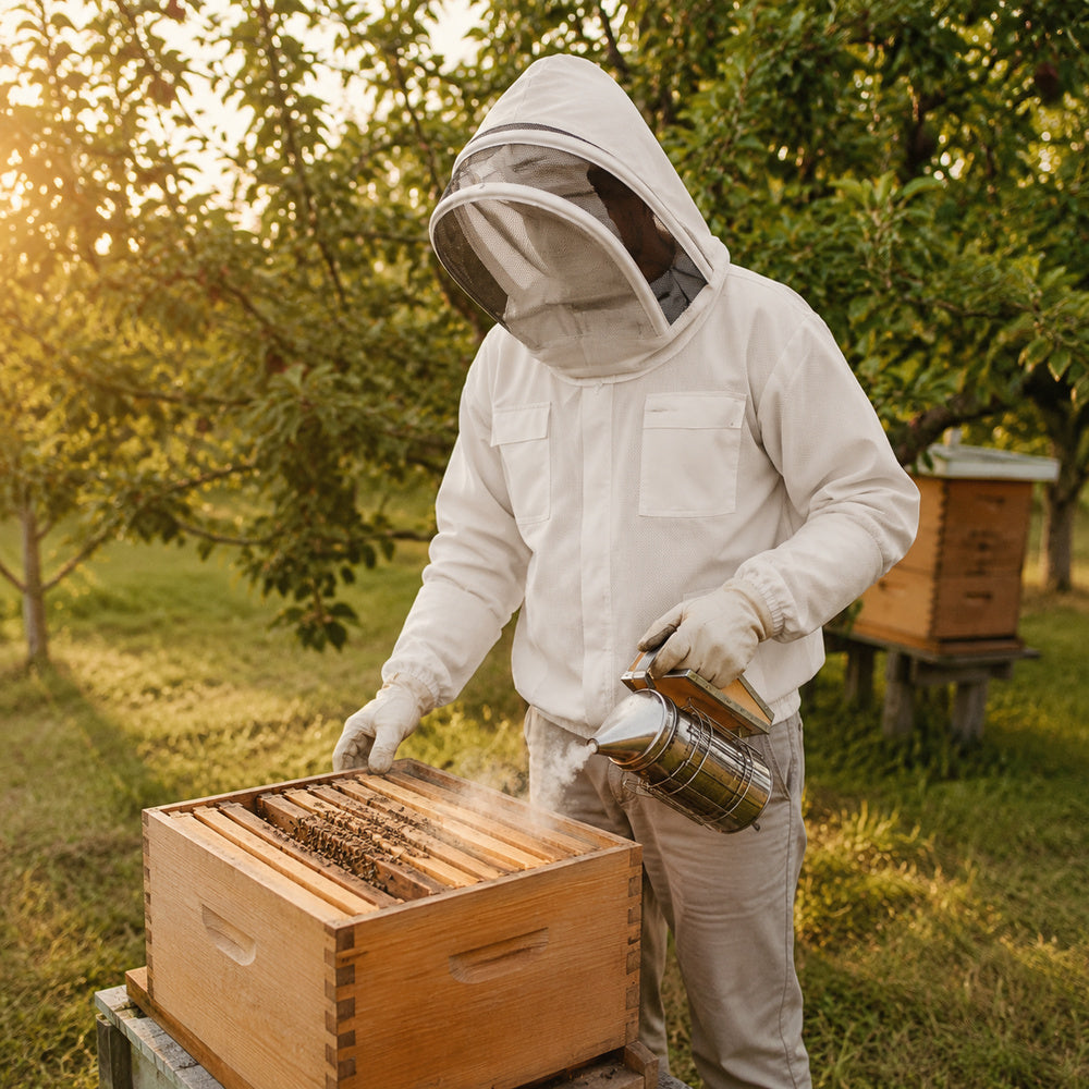 Beehive Three Layer Ventilated Beekeeping Jacket