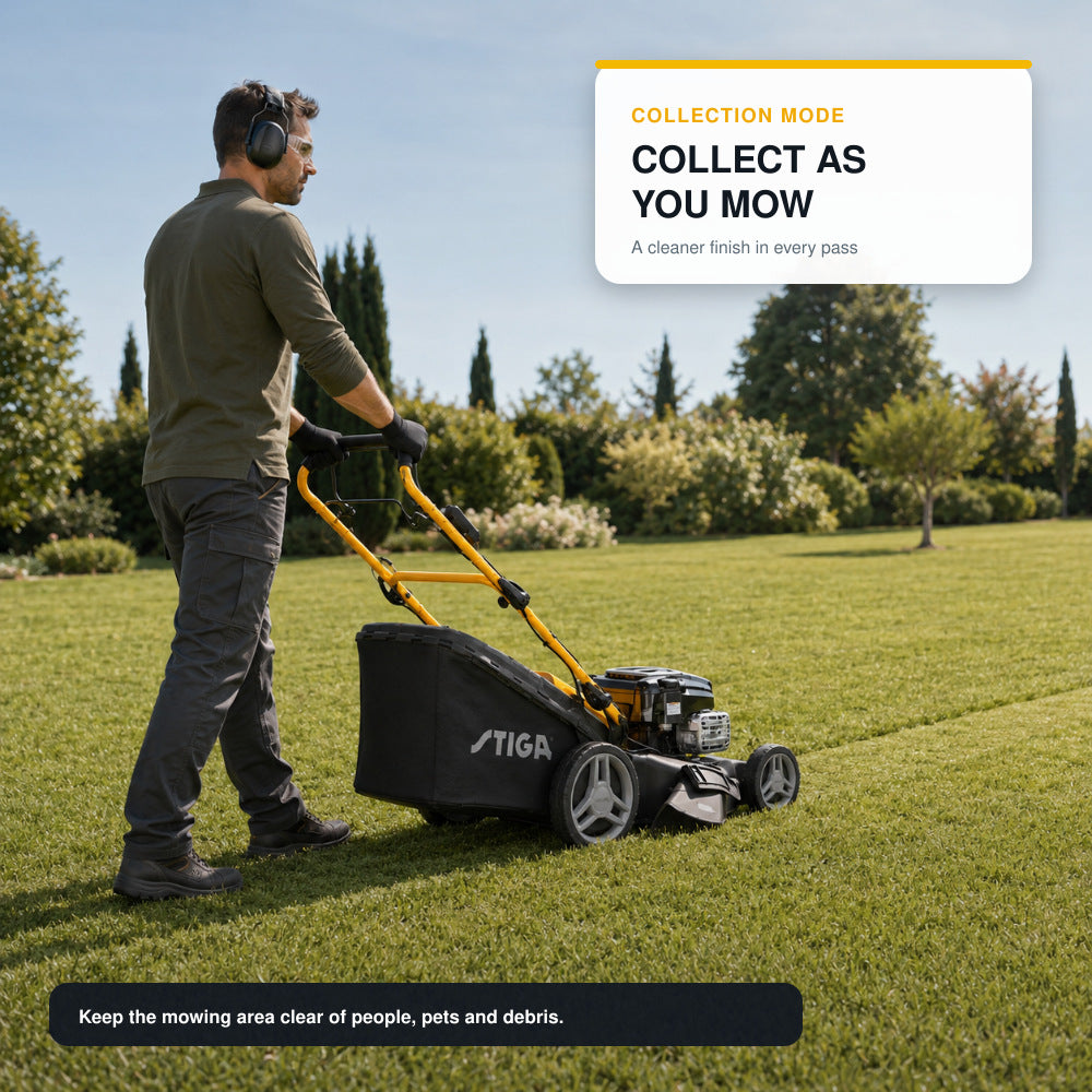Stiga Lawn Mower Combi 53 SEQ, 51cm Cutting B