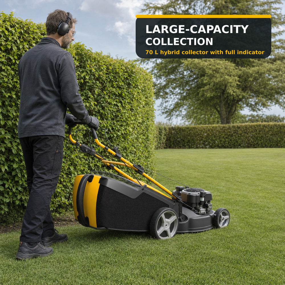 Stiga Lawn Mower, Combi 55 SVEQ B&S, 53cm Cu