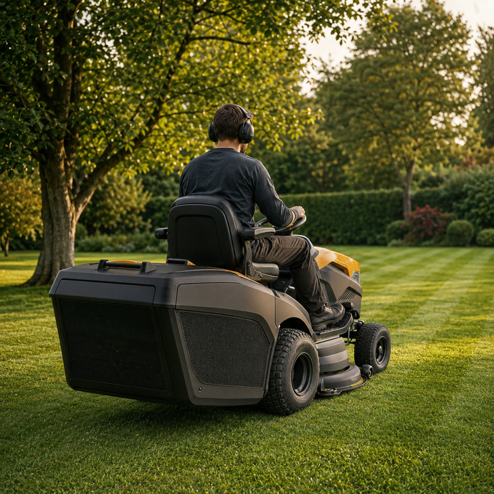 STIGA ESTATE 9122 W Petrol Lawn Tractor 122cm GXV 635 cc Twin-Cylinder Honda Engine (Made in Italy)