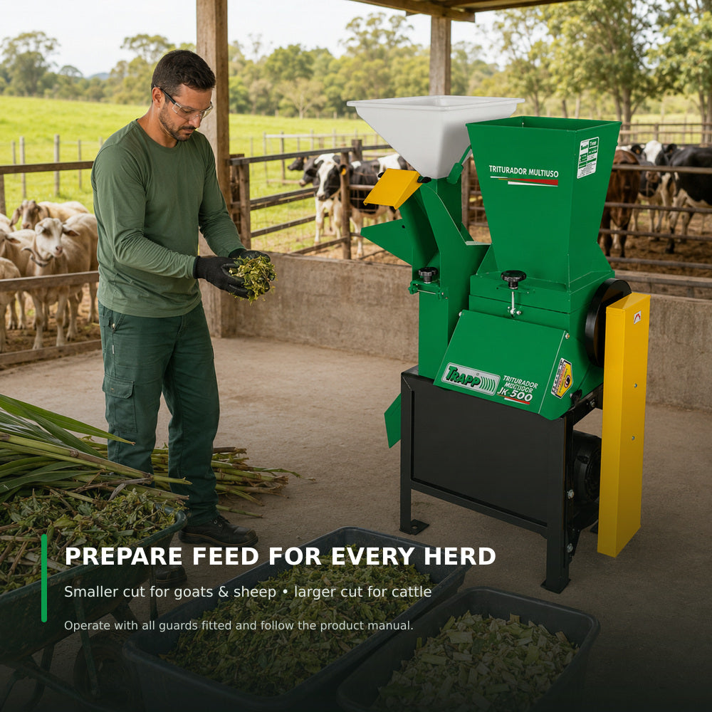 Trapp-Multi Purpose Foliage Shredder JK-500 2CV 50HZ 220V Mo
