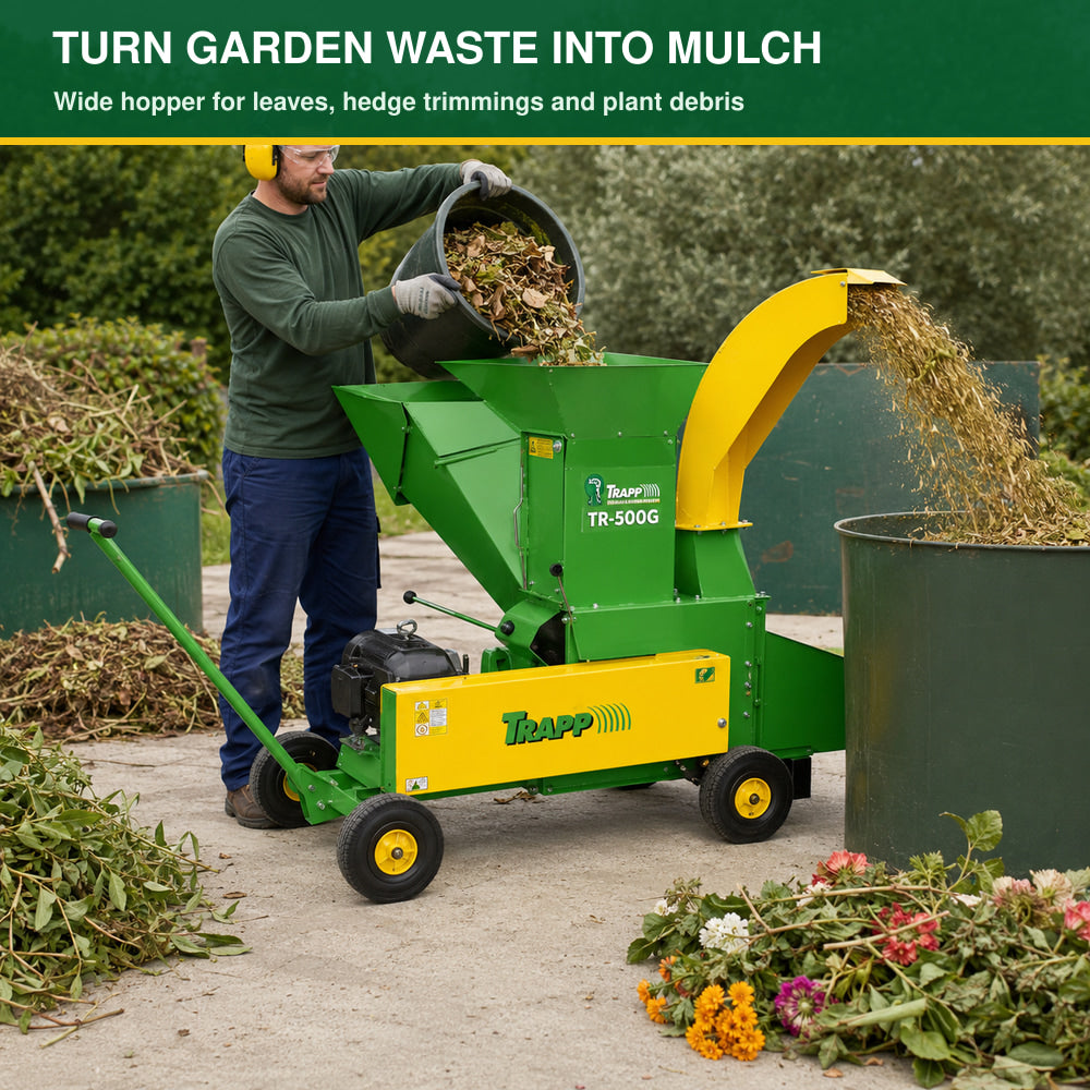 Trapp Organic Shredder TR-500G 13-15HP Briggs Engine