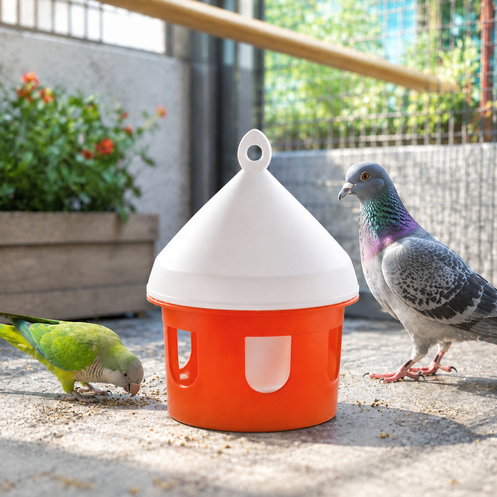 Novital 3 Liter Drinker for Pigeons and other similar Birds (Made in Italy)