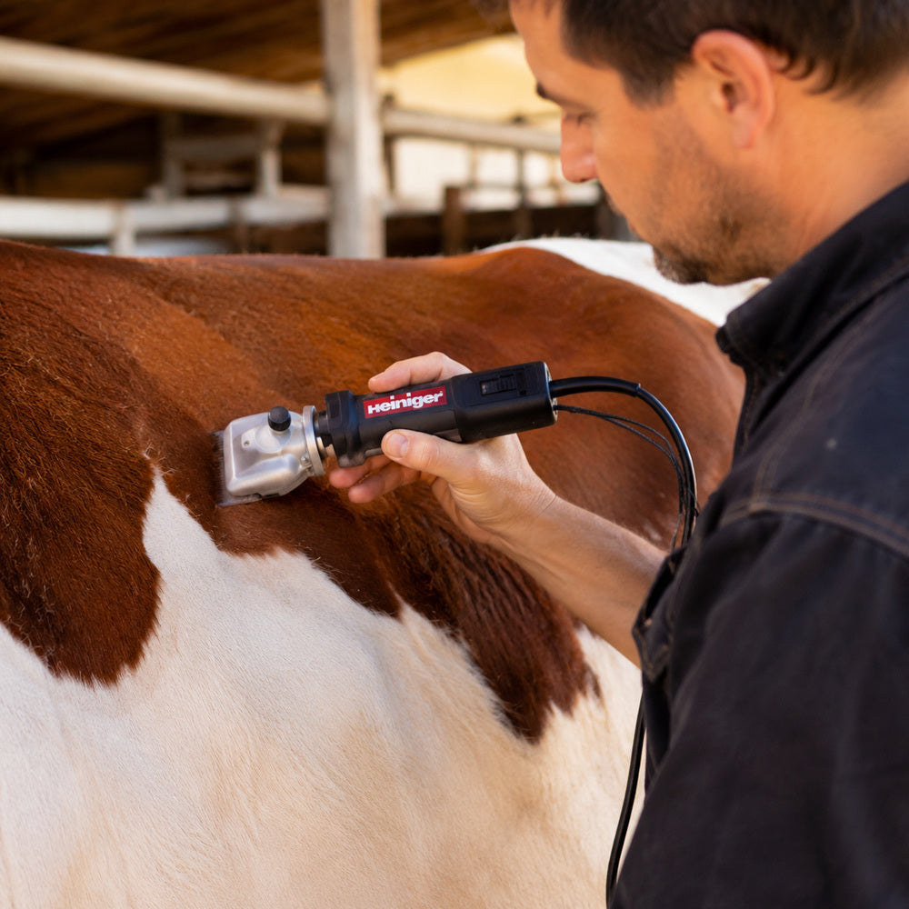 Heiniger C12 Trimmer / Clipper for Cattle / Horse Battery 12V (Made in Switzerland)