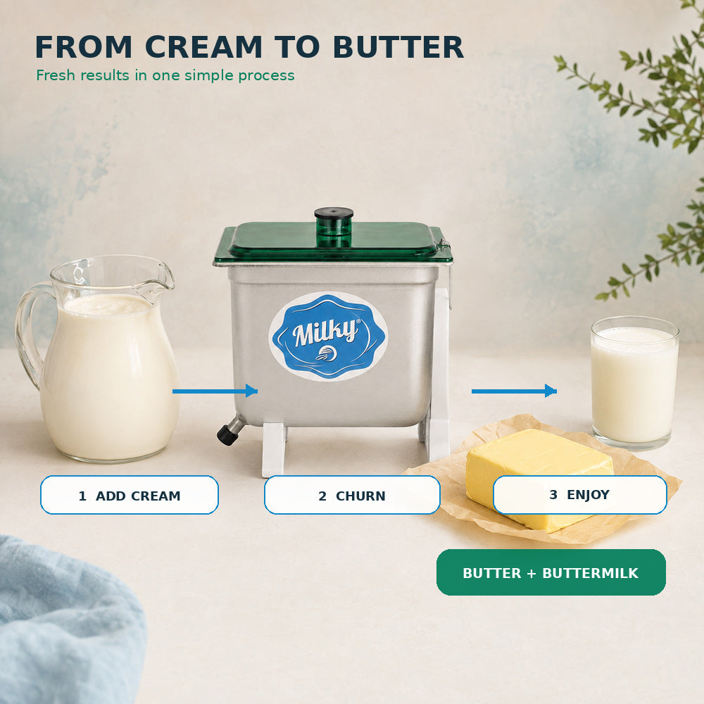 Milky Butter Churning / Butter Extractor Machine (FJ 10)