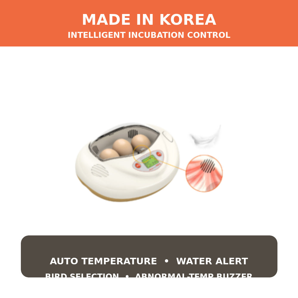 Rcom Mini PRO Incubator (PX-03) (Made in Korea)