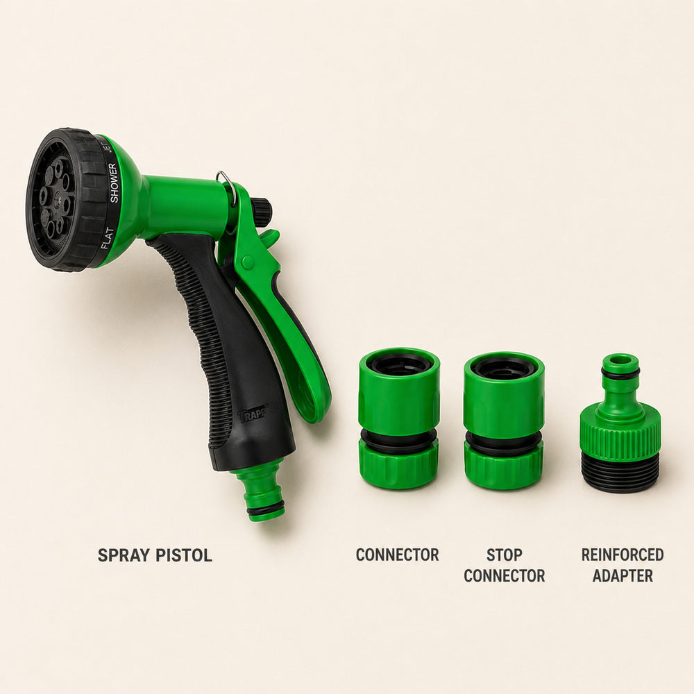 Trapp Brazil Garden Hand Sprayer, Spray Gun Hose Set for Gardening and Irrigation -DY 2034