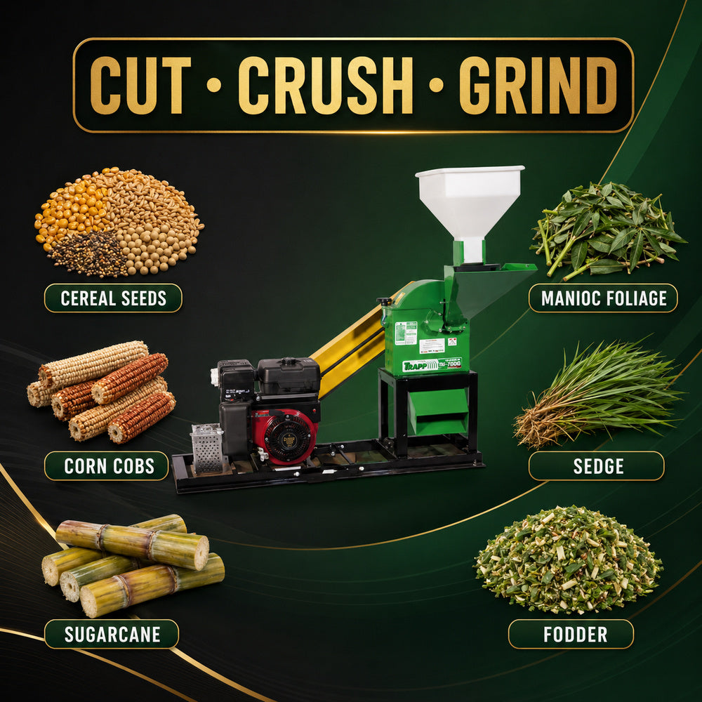 Trapp-Gasoline Foliage Shredder TRF-700G 13.5HP, B&S