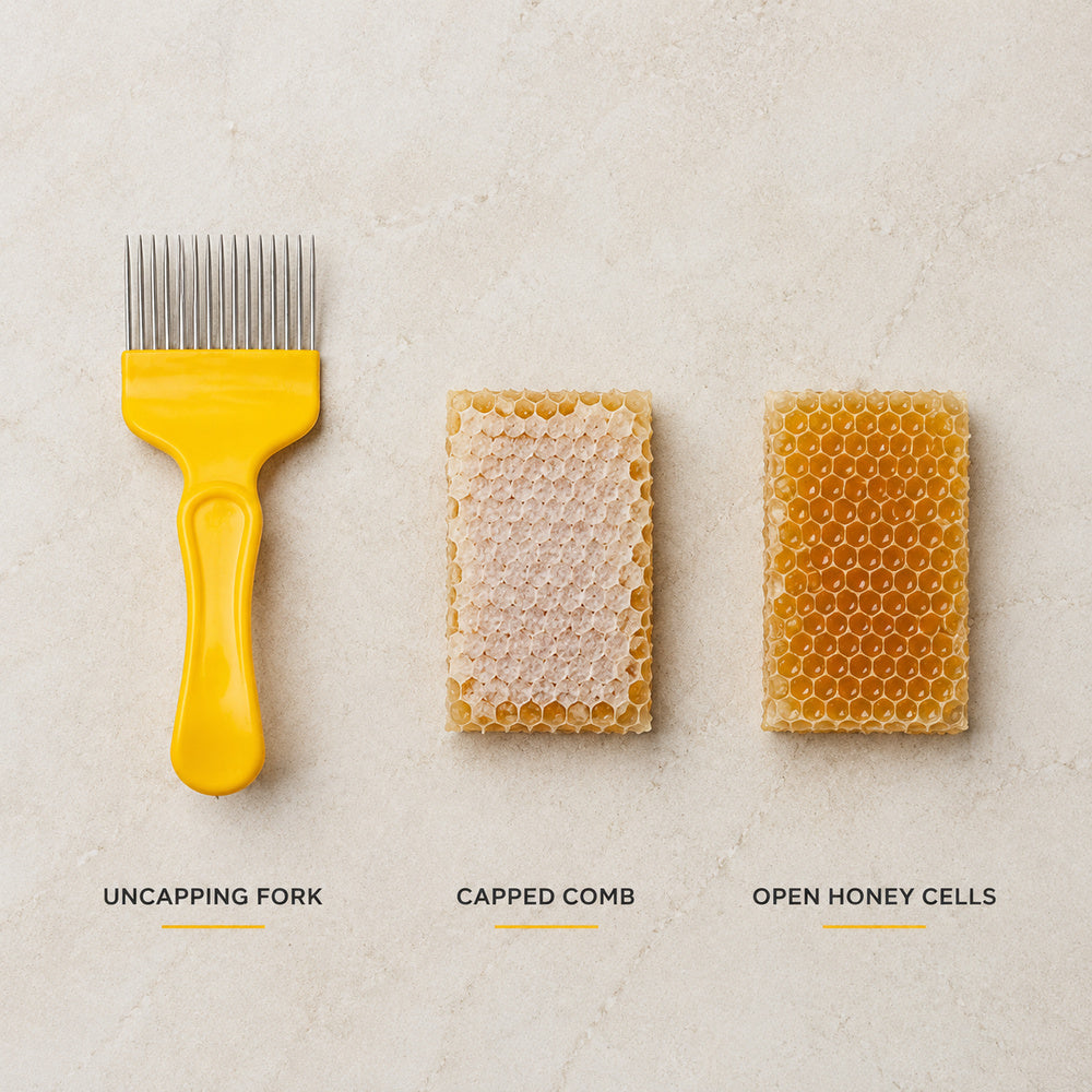 Beehive Flow Bend Needle Uncapping Fork