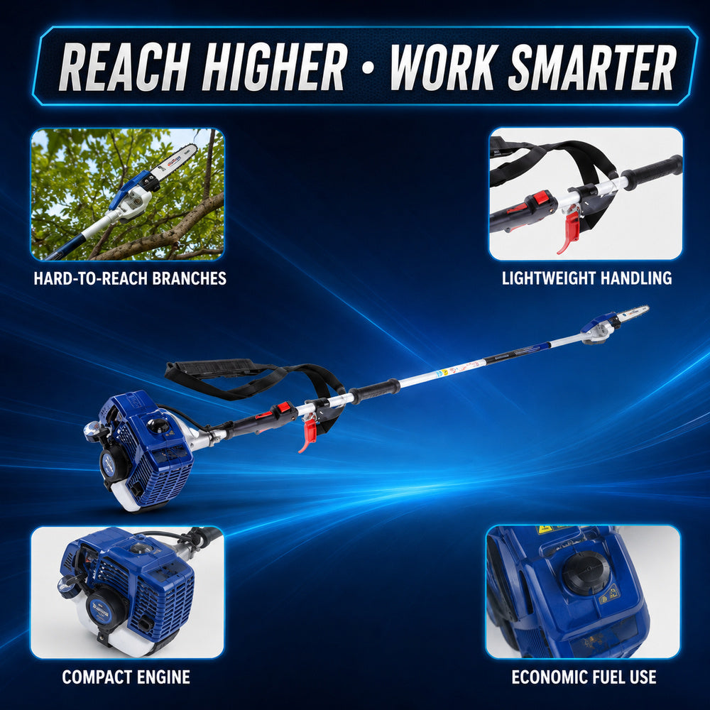 Zomax Pole Chainsaw Shaft Length 1680mm (ZMP2600)