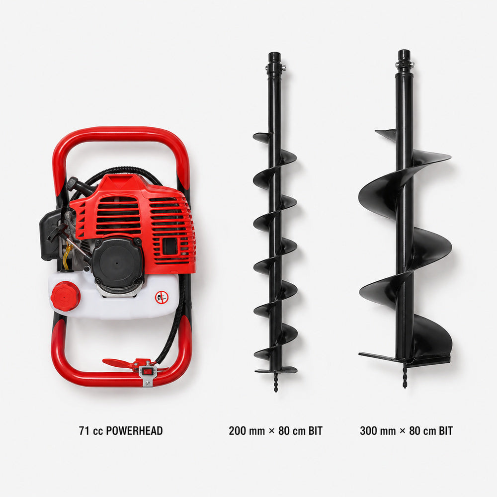 CN Earth Auger 71cc With Drill Bit (200&300mm)